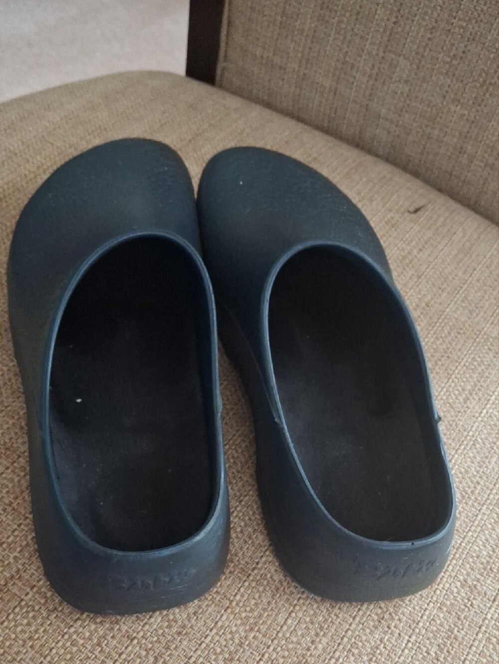 Birkenstock Black Slip-On Clogs - Picture 2 of 3